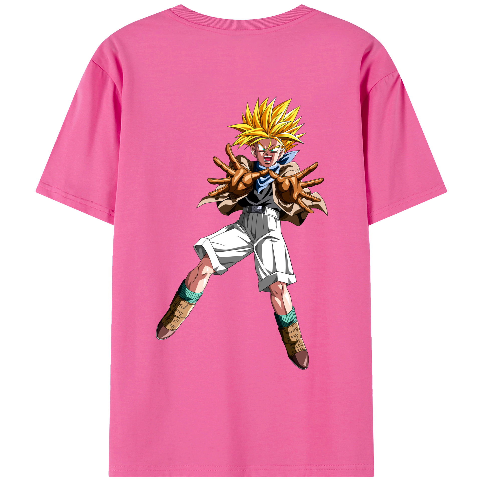 （画像用） ドラゴンボール DRAGON BALL レディース半袖Tシャツ(バックプリント)